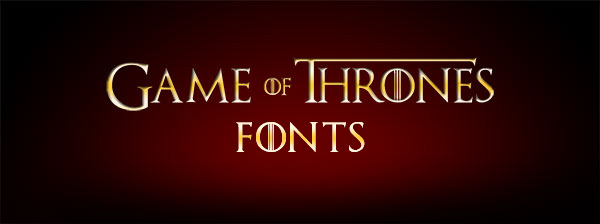 Game of thrones font